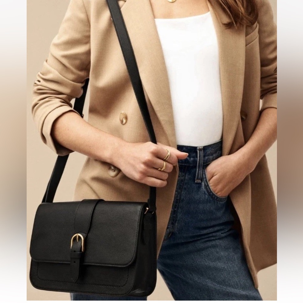 Fossil Zoey Black Crossbody Bag